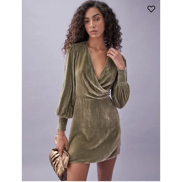 Reformation | Dresses | Reformation Gem Dress In Green Artichoke Size |  Poshmark